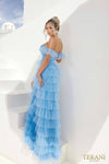 241P2211 Sexy Off-Shoulder Glitter Ballgown Prom Dress