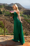 241P2008 Strapless Column Body Long Prom Dress