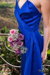 241P2008 Strapless Column Body Long Prom Dress