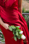 241P2008 Strapless Column Body Long Prom Dress