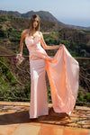 241P2008 Strapless Column Body Long Prom Dress