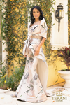 Long Column Champagne Dress