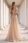 242M3347 Tulle Off-Shoulder Sweetheart Ballgown Dress