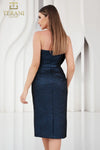 251C4181 Bodycon Sleeveless Short Cocktail Dress