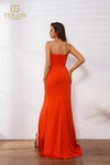 251E4266 A-Line Sleeveless Front Slit Evening Dress