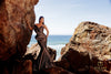 251E4276 Metallic Jacquard Trumpet Sleeveless Evening Dress