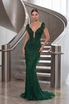 251GL4345 Sweetheart Sleeveless Silver Nude Sheath Dress