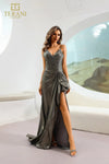 251P4144 A-line Sweetheart Sequins Long Prom Dress
