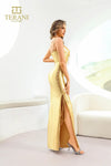 251P4119 Bodycon Jersey Satin Long Prom Dress