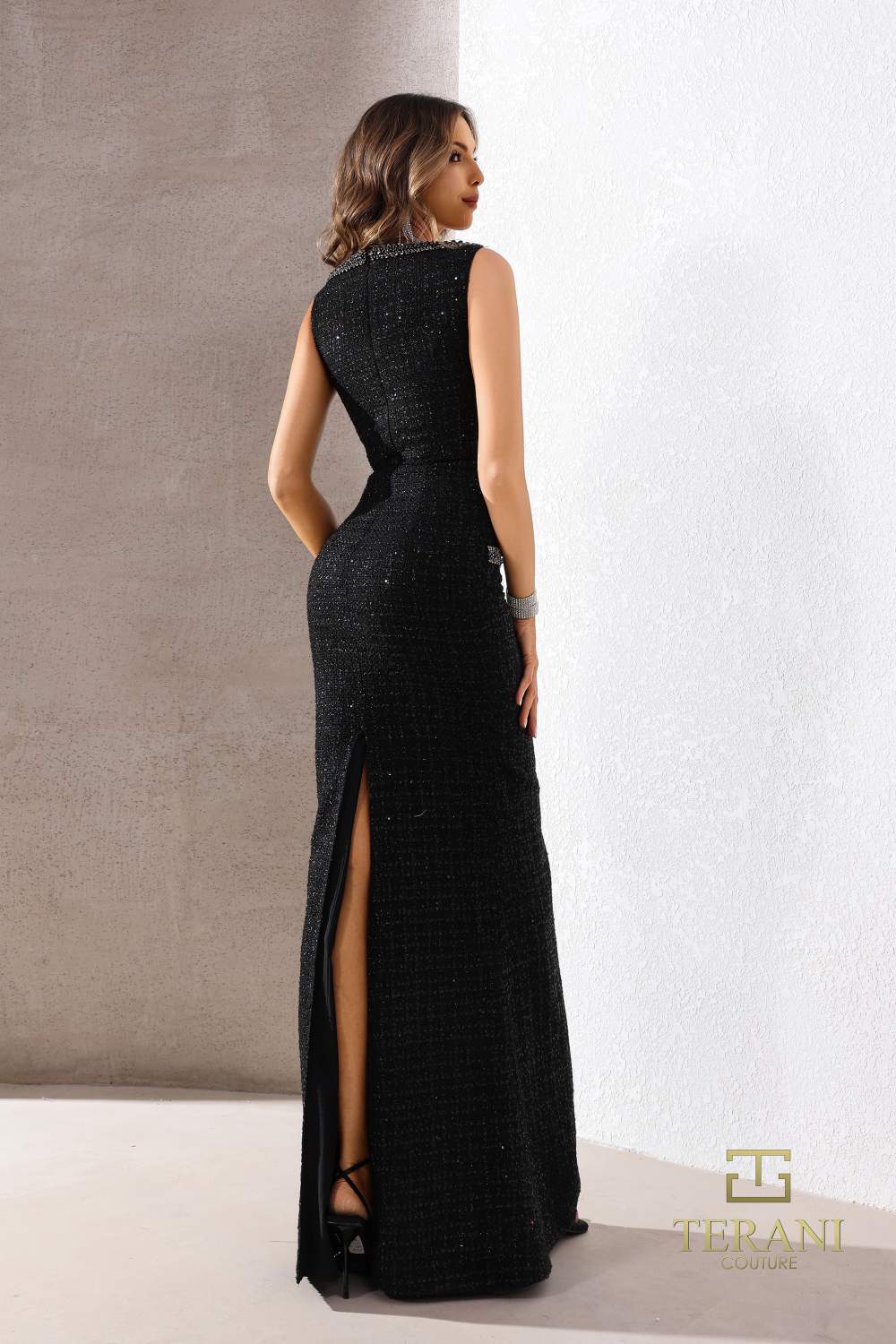 252E5119 - Bodycon Long Evening Dress