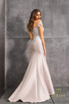 252E5133 - Fit and Flare Long Evening Dress