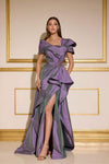 252E5148 - Fit and Flare Long Evening Dress