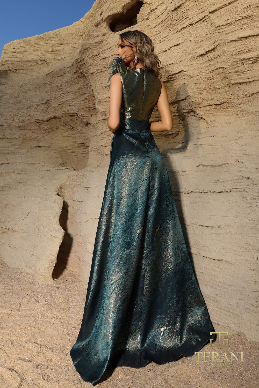 252E5160 - A-line Long Evening Dress
