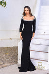 252E5179 - Bodycon Long Evening Dress