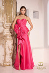252E5544 - Fit and Flare Long Evening Dress