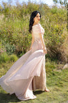252M5308 - Off Shoulder Long MOB Dress
