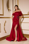 252M5312 - Train Long MOB Dress