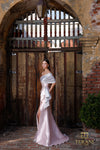 252M5324 - Bodycon Long MOB Dress