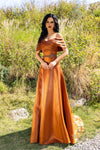 252M5326 - A-line Long MOB Dress