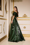 252M5326 - A-line Long MOB Dress