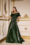 252M5326 - A-line Long MOB Dress