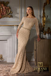 252M5331 - Bodycon Long MOB Dress