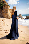252M5338 - Train Long MOB Dress
