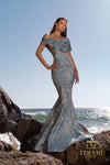 252M5520 - Bodycon Long MOB Dress