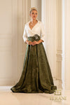 252M5522 - A-line Long MOB Dress