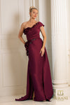 252E5116 - Bodycon Long With Overskirt Evening Dress