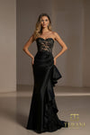 Sweetheart Tafetta & Embroidered Tulle Trumpet Gown - 252E5534