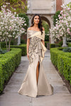 252M5324 - Bodycon Long MOB Dress
