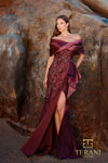 252M5324 - Bodycon Long MOB Dress
