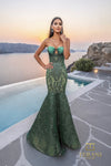 Sweetheart Beaded Tulle Mermaid Gown - 261GL6001