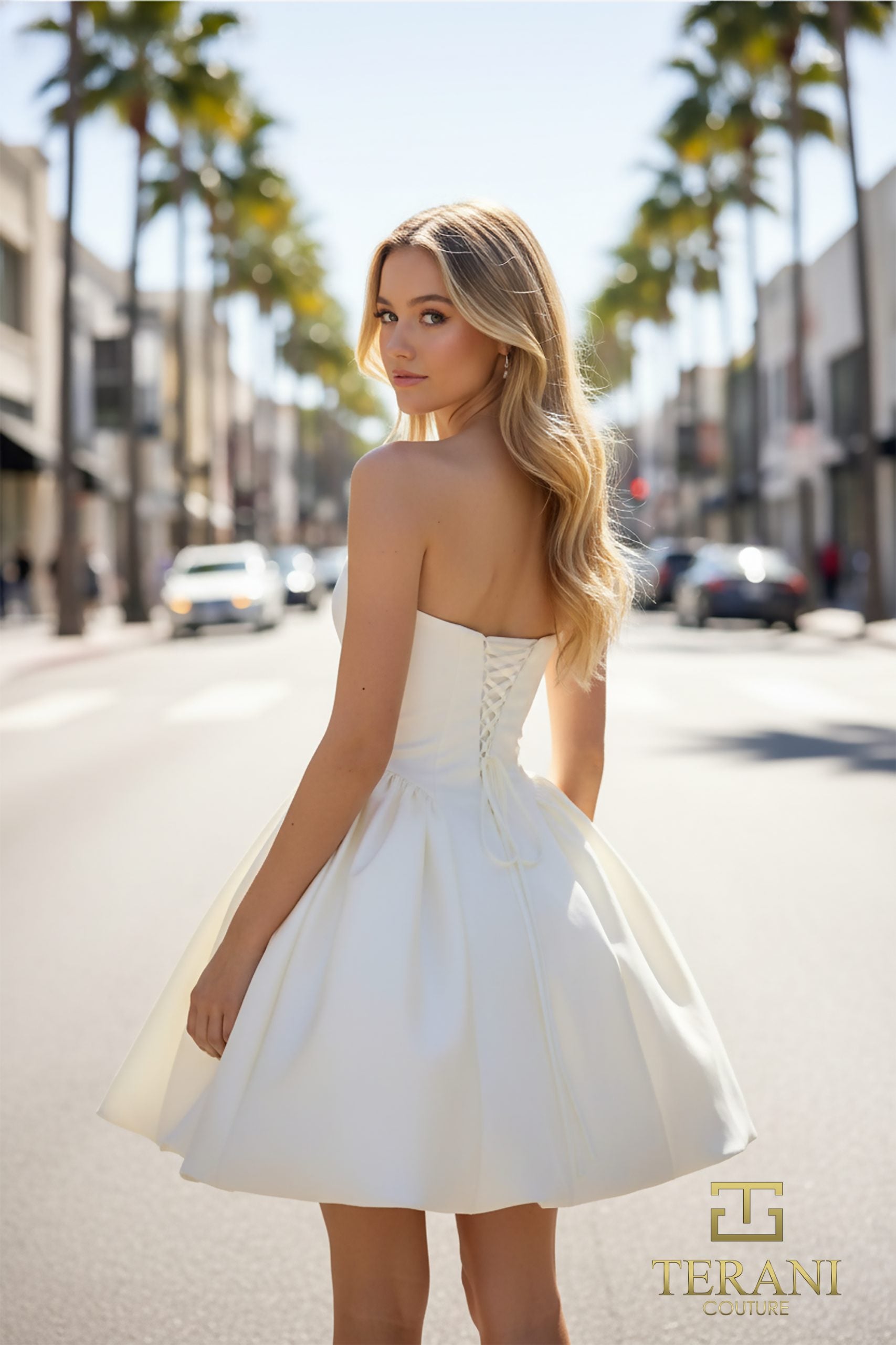 Sweetheart Satin A-Line Gown - 261P6176