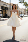 Sweetheart Satin A-Line Gown - 261P6176