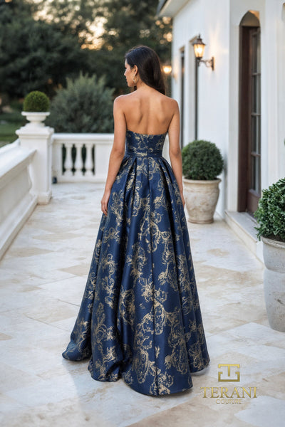 Sweetheart Jacquard Ballgown - 261E6266