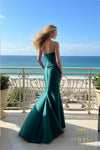 Sweetheart Mikado Sheath Gown - 261E6292