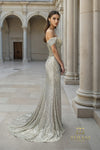 Sweetheart Beaded Tulle Sheath Gown - 261P6106