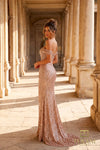 Sweetheart Beaded Tulle Sheath Gown - 261P6106