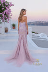 Sweetheart Beaded Tulle Mermaid Gown - 261P6191