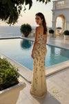 Sweetheart Embroidered Tulle Sheath Gown - 261P6734