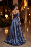 One-Shoulder Long Evening Dress - 262E7103