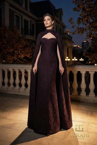 Long Evening Sheath Gown - 262E7125