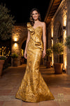 One-Shoulder Long Evening Dress - 262E7136