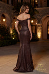 Off-Shoulder Long Evening Dress - 262E7146