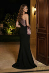 One-Shoulder Long Evening Dress - 262E7380