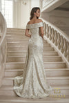 Off-Shoulder Long Evening Dress - 262E7537