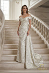 Off-Shoulder Long Evening Dress - 262E7537
