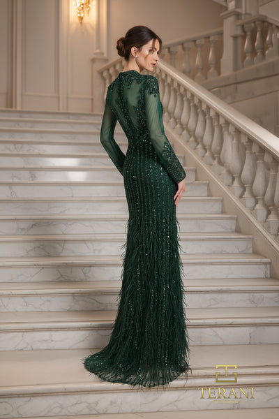 Long Pageant Sheath Gown - 262GL7162